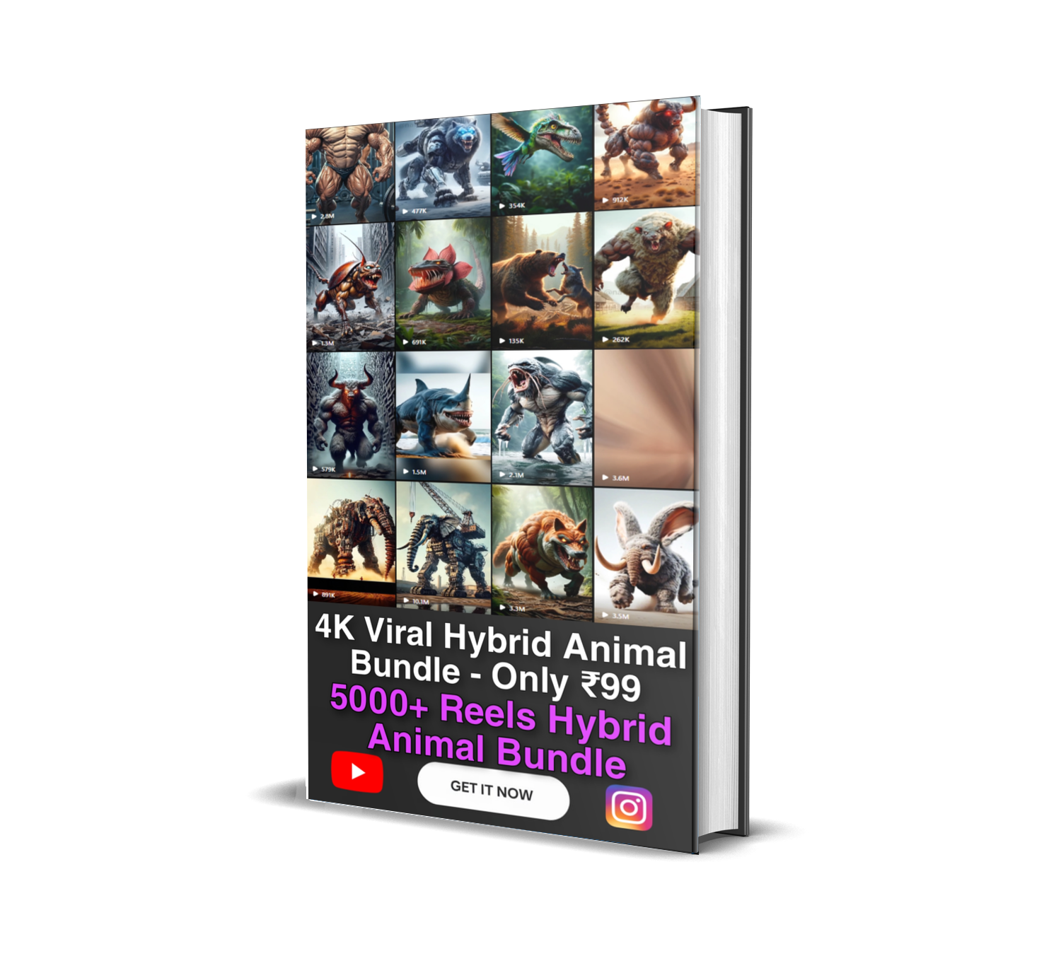 4k Viral 5000+ Hybrid Animal Bundle